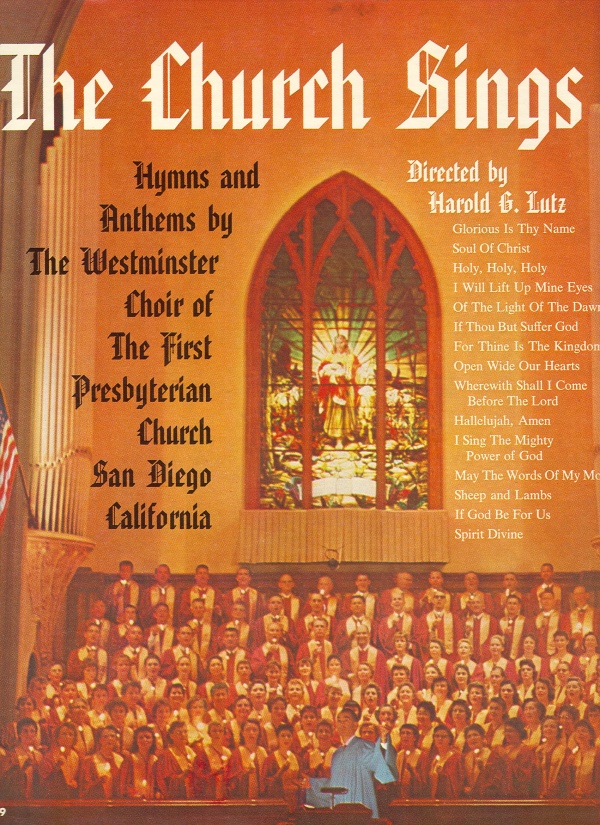 The Church Sings Album Cover